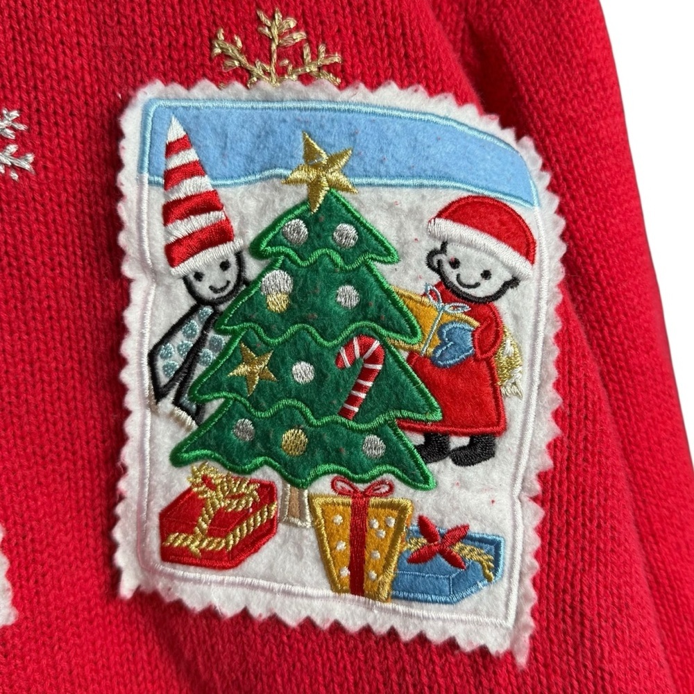 Vintage All Points Reference Point Ugly Christmas… - image 6